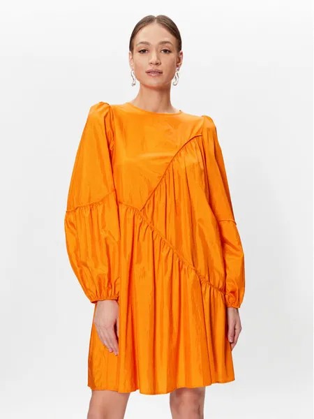 Коктейльное платье стандартного кроя Gestuz, оранжевый
