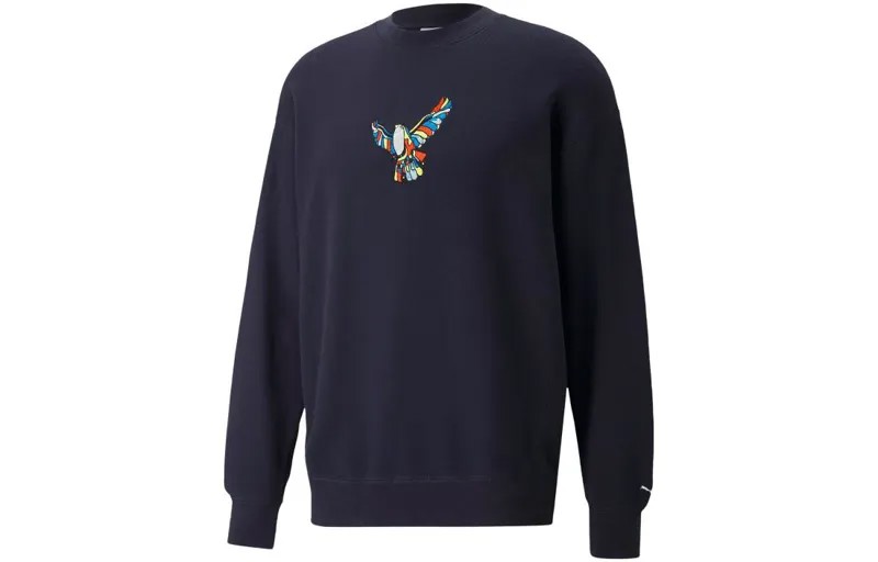 X RIPNDIP Графический свитшот мужской темно-синий Puma, темно-синий