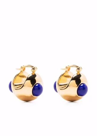 Jil Sander декорированные серьги