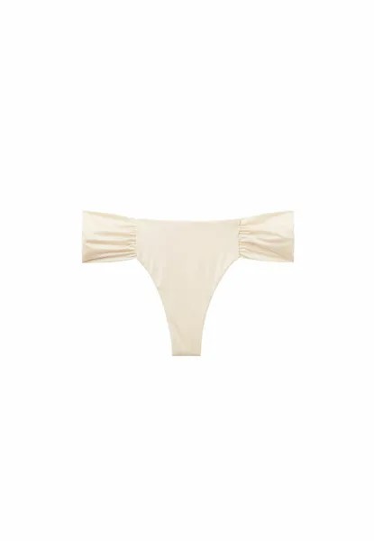 Плавки бикини SHINY SATIN Calzedonia, белый
