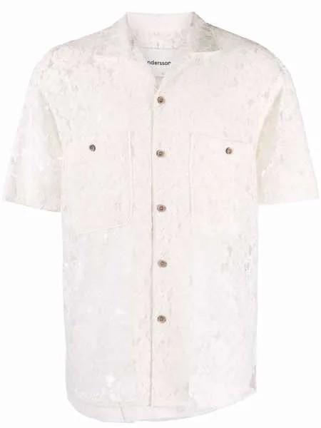 Andersson Bell кружевная рубашка с короткими рукавами