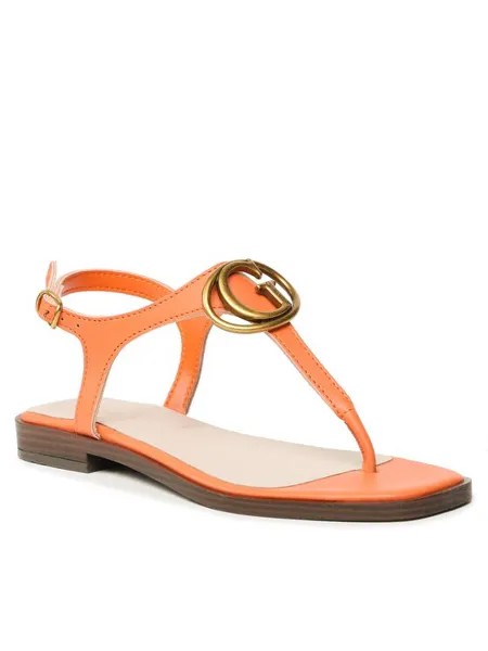 Шлепанцы Miry Made in Italy FL6MRY LEA21  Guess оранжевый 35 EU