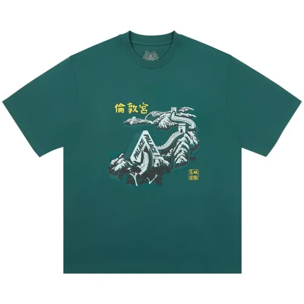 Футболка Palace Great Wall Of Tri-Na T-Shirt, цвет Racey Green
