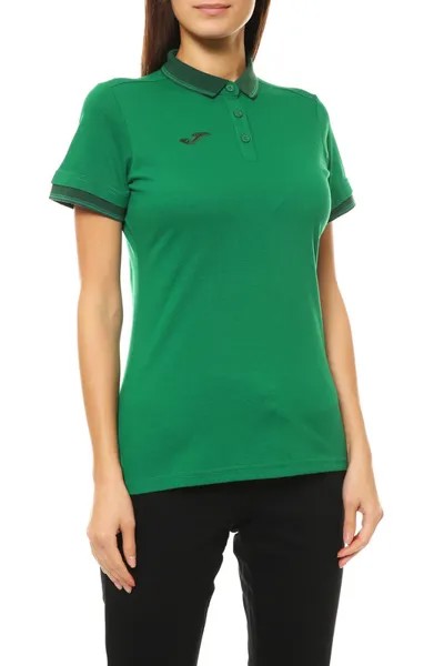 Футболка-поло женская Joma 900444 зеленая XL