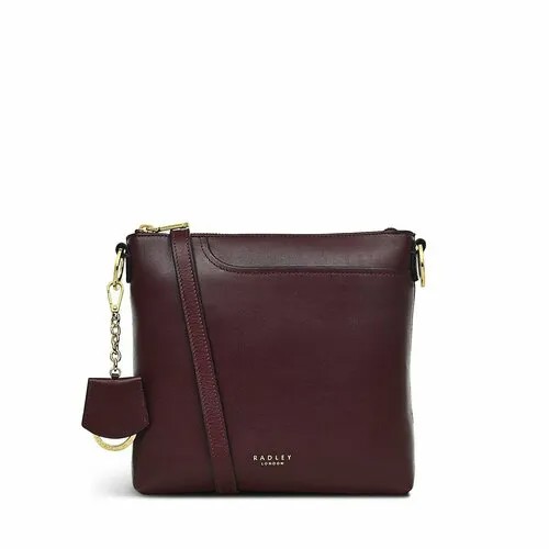 Сумка  кросс-боди Radley 105261, фактура гладкая, бордовый