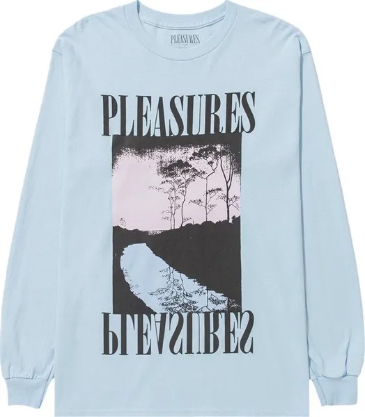 Лонгслив Pleasures River Long-Sleeve 'Blue', синий