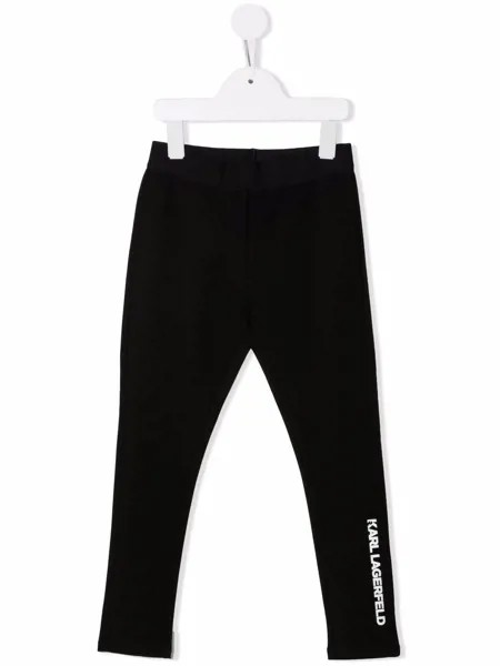 Karl Lagerfeld Kids легинсы с логотипом