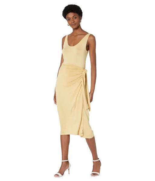 Платье Vince, Scoop Neck Tank Wrap Dress