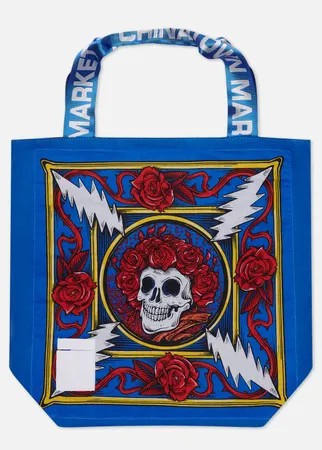 Сумка Chinatown Market x Grateful Dead Border Bandana Tote, цвет синий