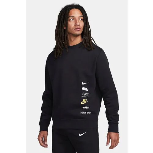 Свитшот NIKE, размер XL, черный