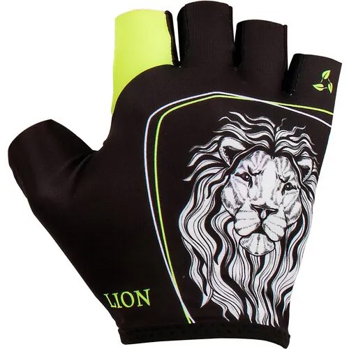 Перчатки Vinca Sport, зеленый, черный