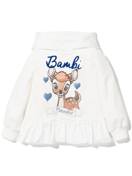 Monnalisa худи Bambi с оборками