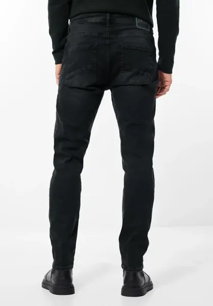 STREET ONE МУЖЧИНЫ Прямые джинсы, 5 карманов Street One Men, цвет Basic Black Wash