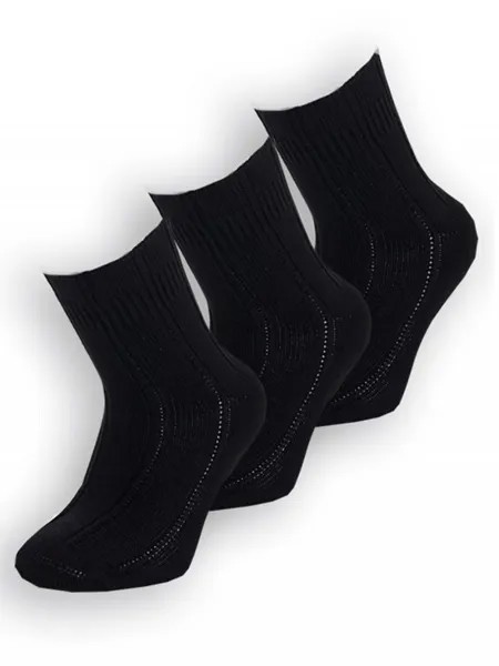 Комплект носков женских SiS SS4327 черных 36-39