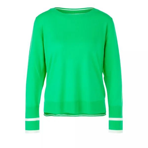 Пулловер pullover new neon green Marc Cain, зеленый