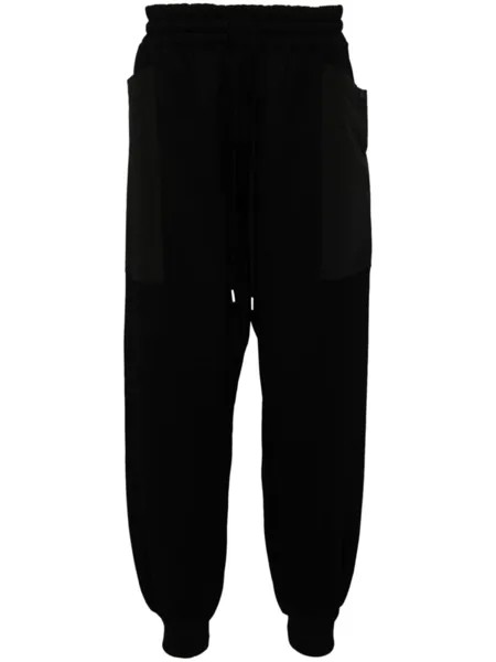 Comme des Garçons Homme брюки с эластичным поясом на шнурке, черный