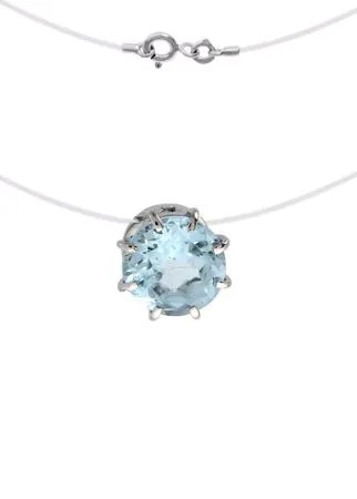 Колье женское Balex Jewellery 9504056332 из серебра, топаз, 39 см