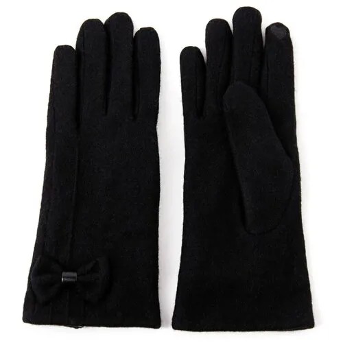Перчатки женские Finn Flare, цвет: черный A20-11301_200, размер: 6,5