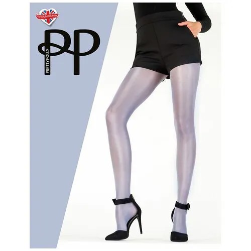 Колготки Pretty Polly, 10 den, размер S-L, синий