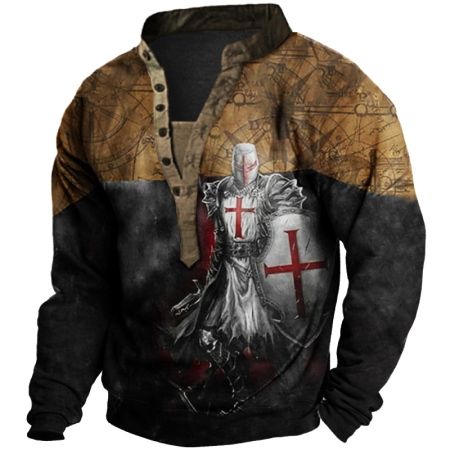 Мужская толстовка Paladin Cross Henley