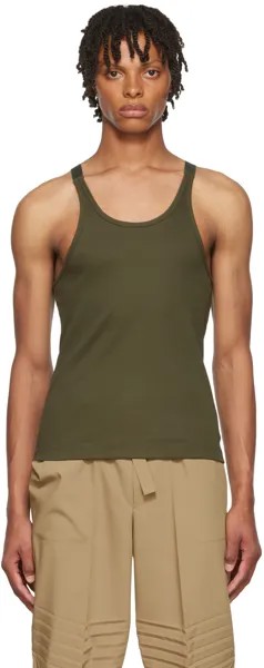 Эксклюзивная зеленая майка SSENSE Dion Lee