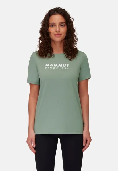 Спортивная футболка Mammut, зеленый