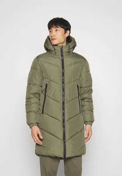 Зимнее пальто TOM TAILOR DENIM, цвет dusty olive green