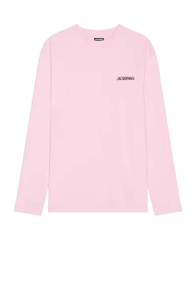 Футболка Jacquemus Le Pavane Ml, цвет Jelly Pink