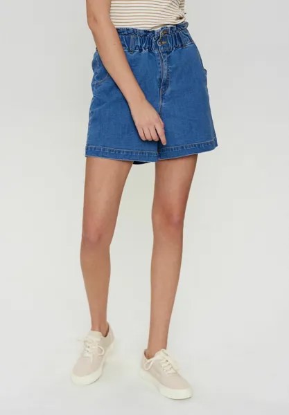 Джинсовые шорты LULU Nümph, цвет medium blue denim