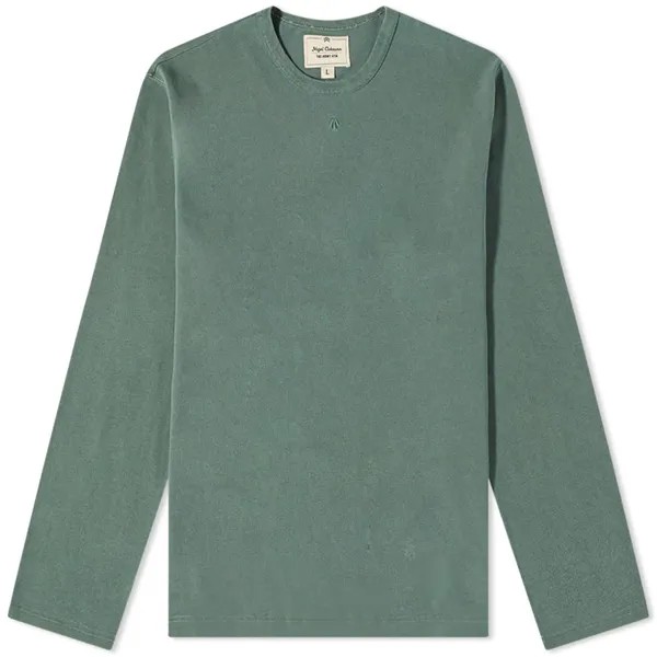 Футболка Nigel Cabourn Long Sleeve Embroidered Arrow Tee