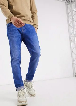 Ярко-синие джинсы скинни Celio-Голубой