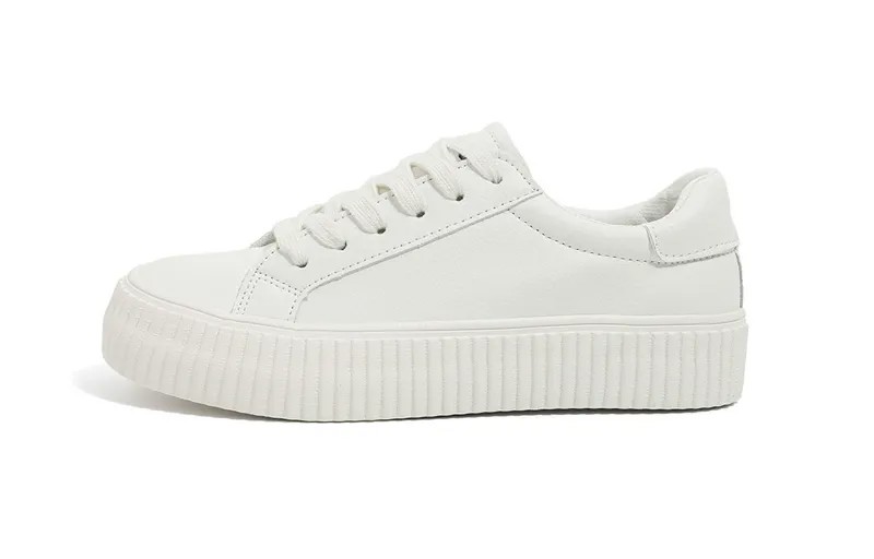 Кроссовки HUANQIU Skateboarding Shoes Women's Low-top White, цвет Off White