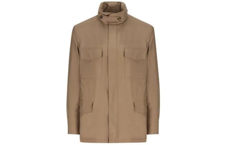 Куртка мужская коричневая Loro Piana, коричневый
