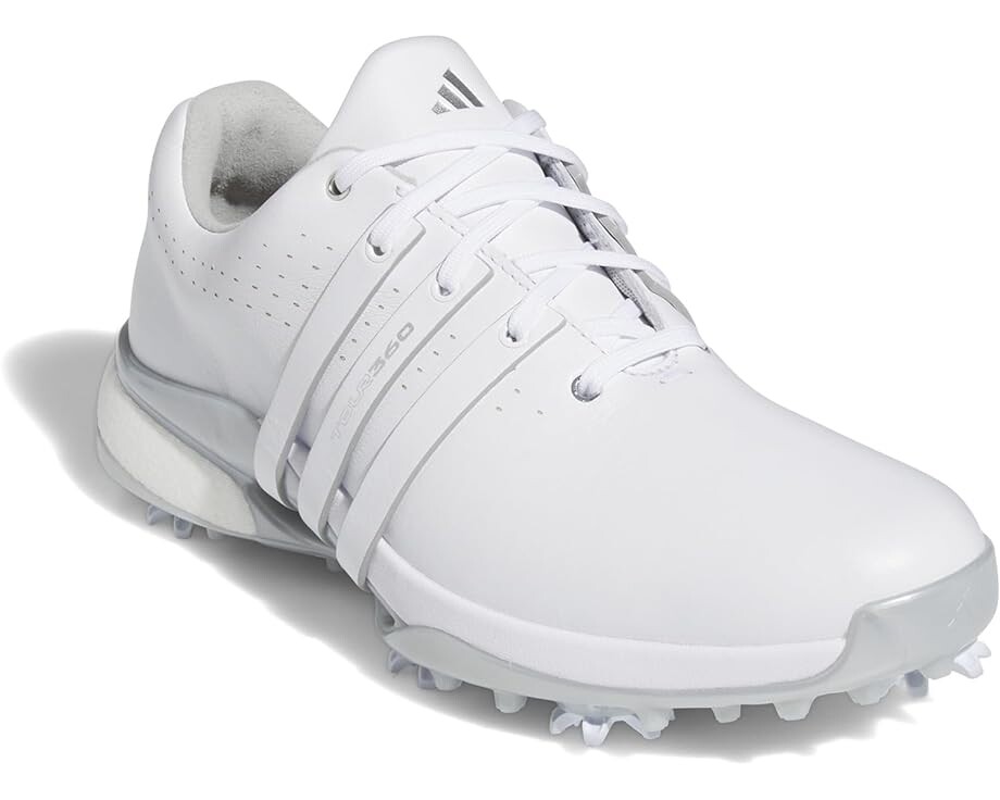 Кроссовки adidas Golf Tour360 24, цвет Footwear White/Footwear White/Silvermet