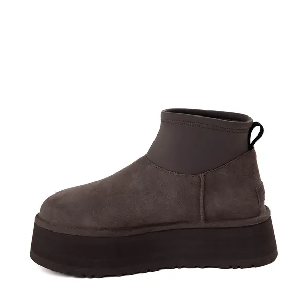 Ботинки Womens UGG Classic Mini Dipper Platform Boot, цвет Thundercloud