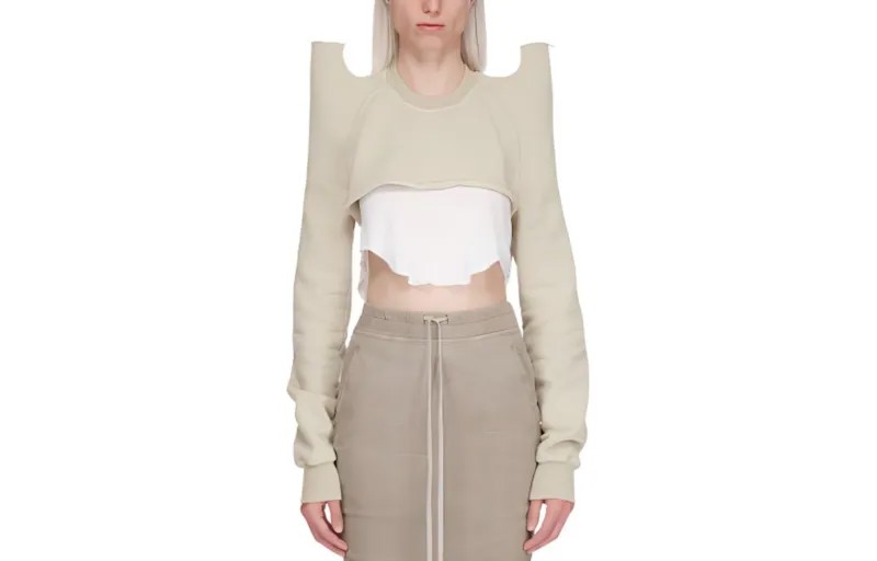 Свитшот женский Pearl Rick Owens Drkshdw