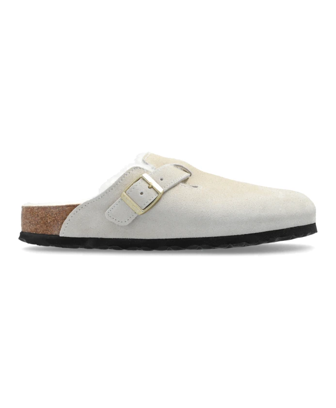 Бостонские тапочки Birkenstock, серый