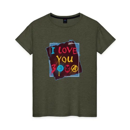 Футболка женская ВсеМайки 1844225 хаки XXXL