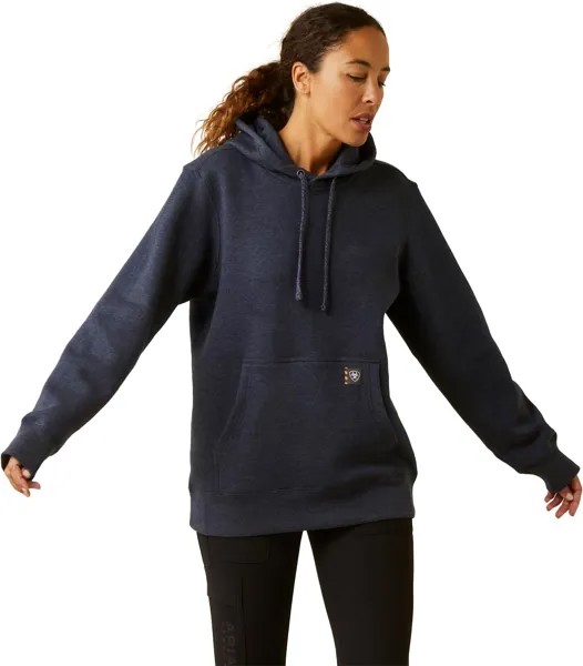 Худи Ariat Rebar Superior Hoodie, цвет Navy Heather
