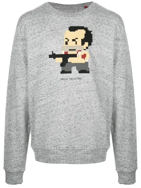 Mostly Heard Rarely Seen 8-Bit толстовка Bruce The Hitman, серый