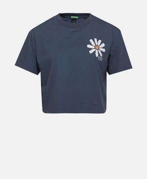 Футболка органик Scotch & Soda, темно-синий