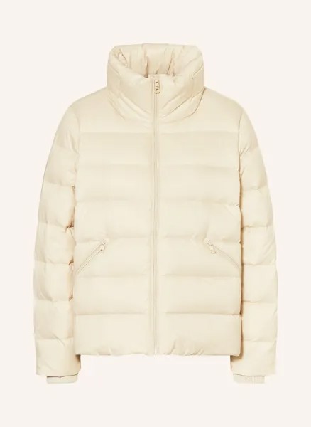 Пуховик со съемным капюшоном Tommy Hilfiger, бежевый