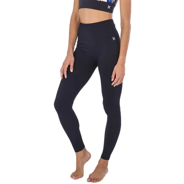 Леггинсы Hurley H2O Dri Seamless Patterned, черный