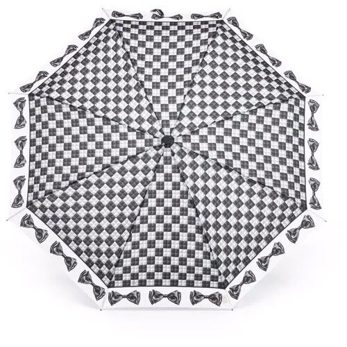 Мини-зонт ZEST, черный, белый
