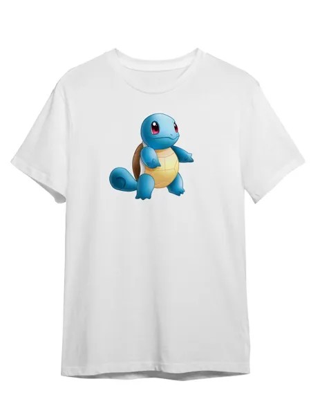 Футболка унисекс Каждому Своё Pokemon/Покемон/Аниме MUPK43 белая 2XL
