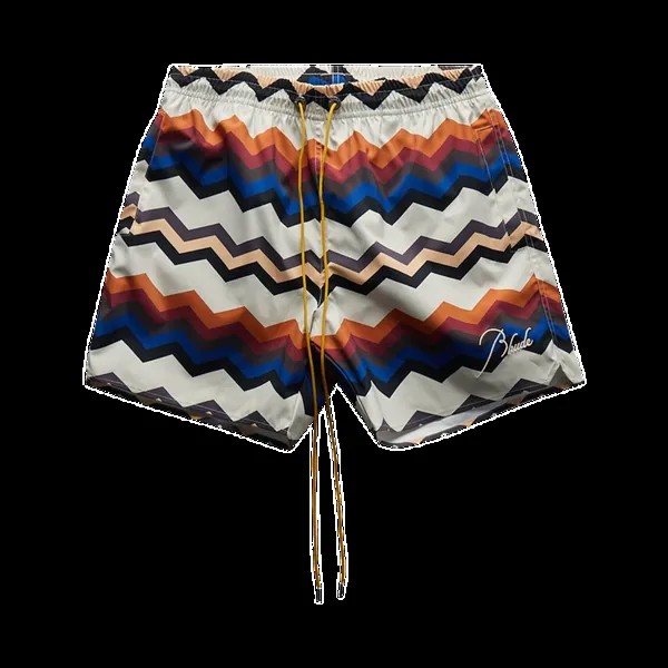 Шорты Rhude Zig Zag Swim 'Multicolor', разноцветный