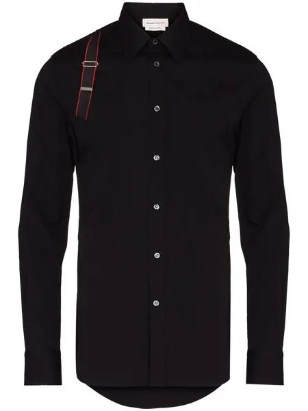 Alexander McQueen рубашка с логотипом
