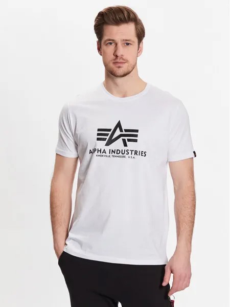 Комплект из 2 футболок стандартного кроя Alpha Industries, мультиколор