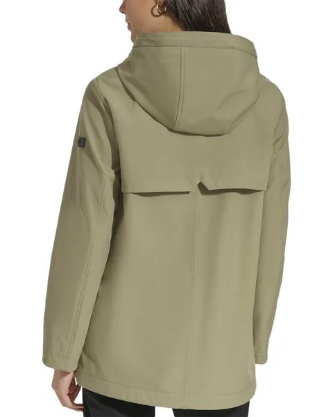 Дождевик с капюшоном DKNY, цвет Sage