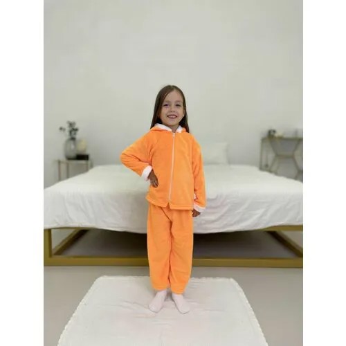 Пижама  ЛАРИТА, размер 34, оранжевый
